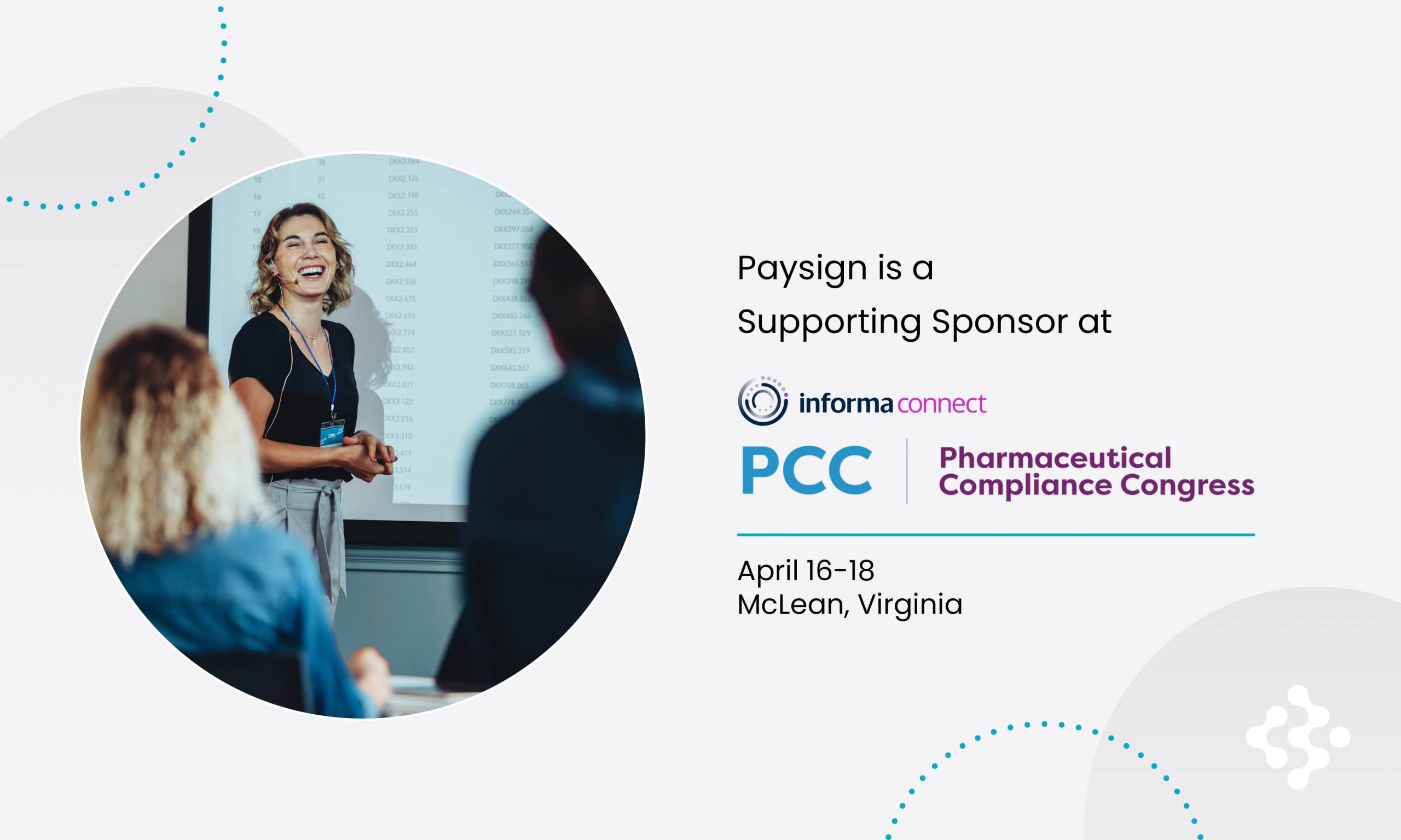 Paysign is a Sponsor at the 2024 Pharmaceutical Compliance Congress Conference