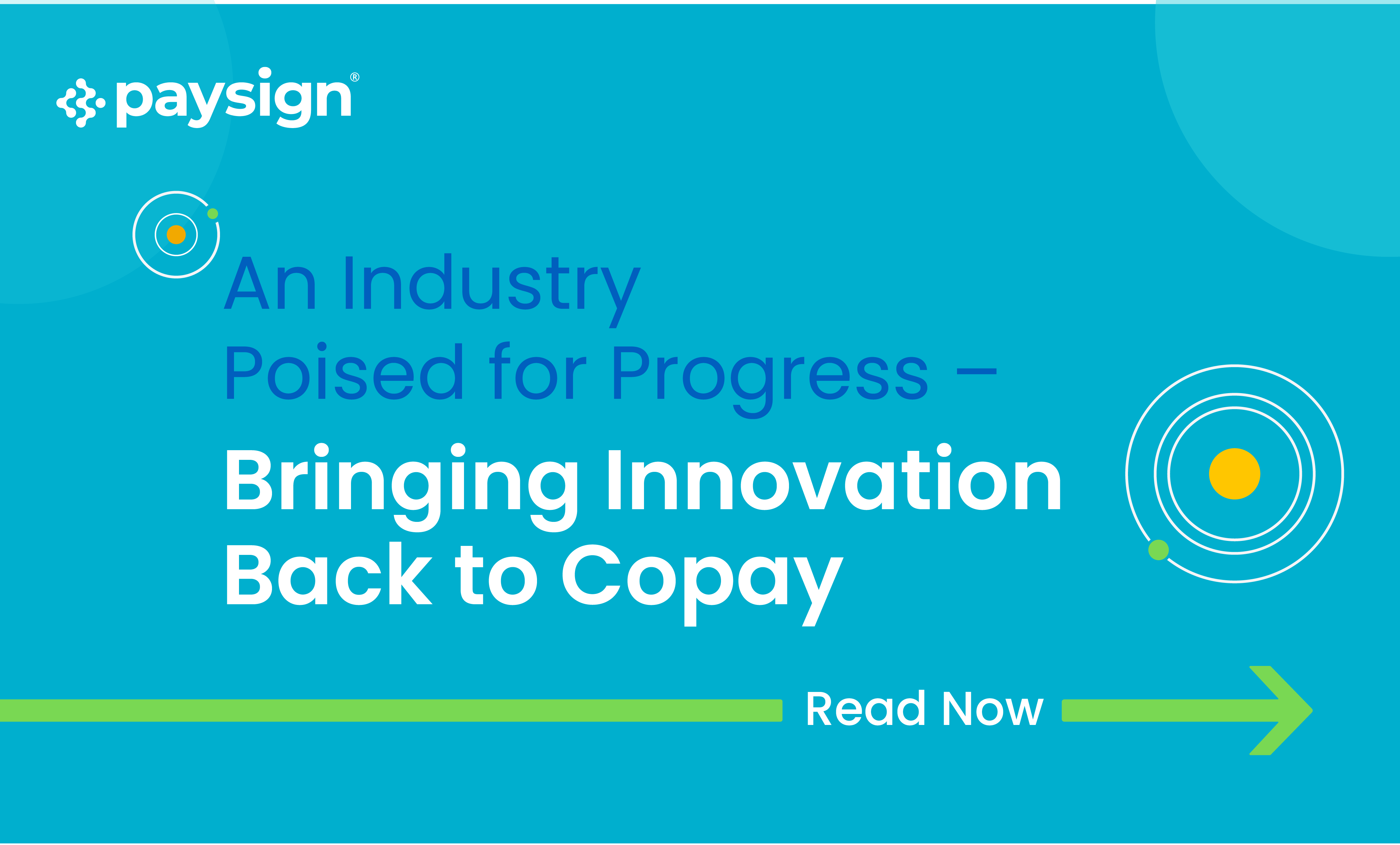 An Industry Poised for Progress- Brining Innovation Back to Copay PM360 Article